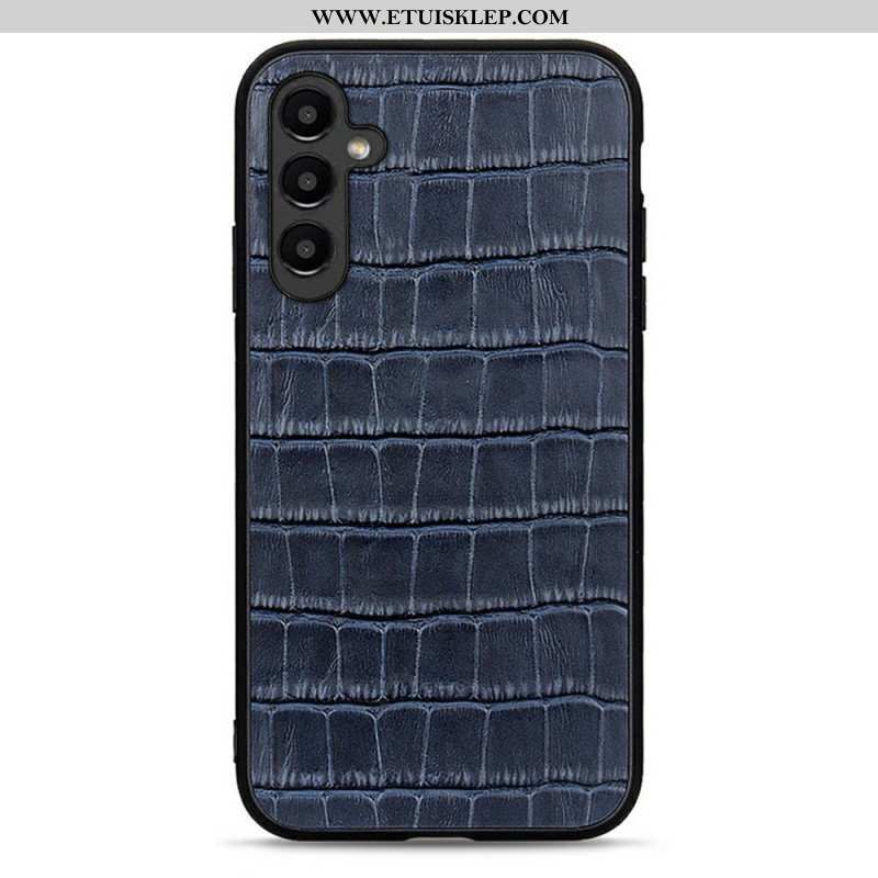 Etui do Samsung Galaxy A14 / A14 5G Prawdziwa Skóra Krokodyla